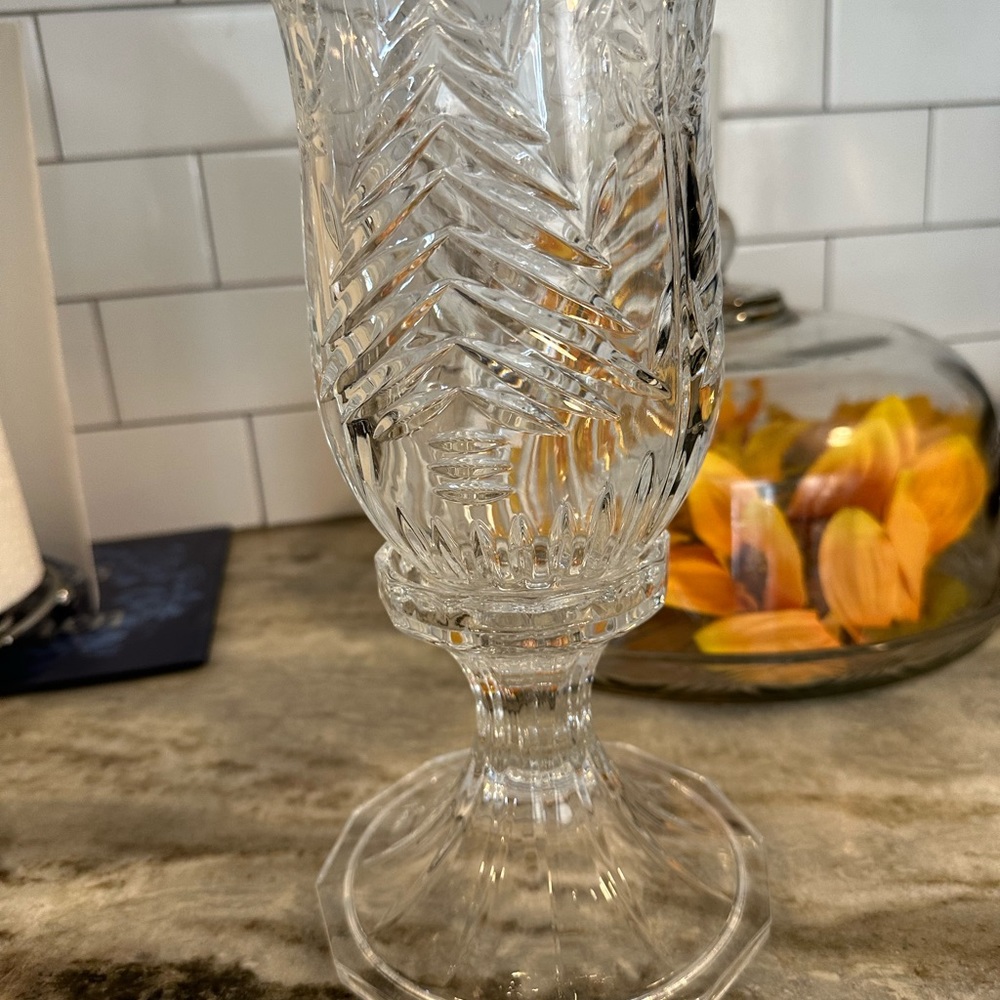 2pc Crystal Candle Holder